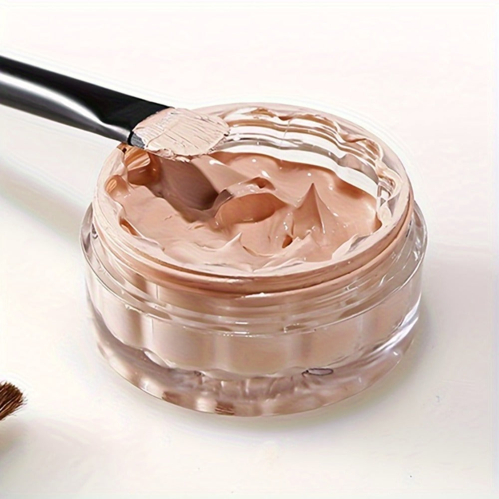 Full Coverage Concealer Set 3-Piece Waterproof Cream Foundation, Covers Dark Circles Eye Bags Blemishes Freckles