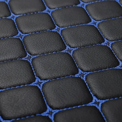 Car Seat Cover Rear Bench Protector with Source-Listed Water-Resistant Surface in Black or Red