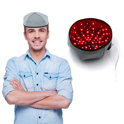 Red Light Therapy Cap FDA Cleared 120 LEDs | 660nm & 830nm Wavelength Hair Growth Helmet for Home Use | Near Infrared Light Therapy Hat