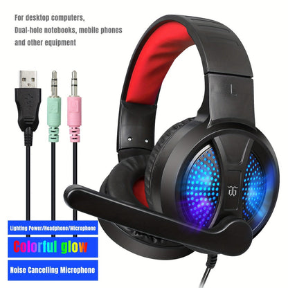 Gaming Keyboard and Mouse Combo 4-in-1 Wired Gaming Set with Headset Mouse Pad for PC Xbox PS4 for an Everyday Personal Care Routine
