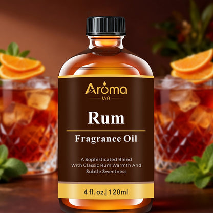 Essential Oil 115ml Multi-Scent Dropper Selection with Peppermint, Frankincense, Lemon, Rum or Cologne