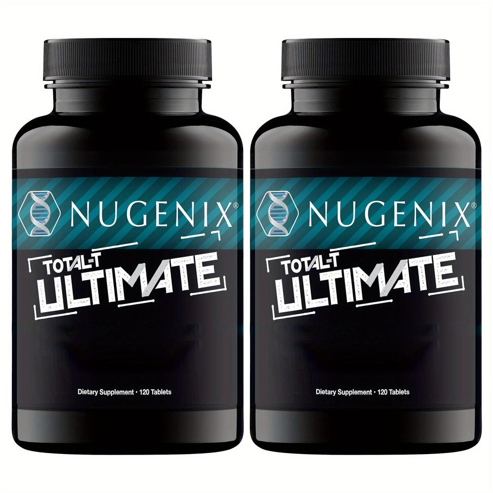Testosterone Support Supplement with D-Aspartic Acid, Horny Goat Weed, Tribulus & Maca, Mood, Health & Vitality Booster for Men