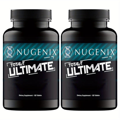 Testosterone Support Supplement with D-Aspartic Acid, Horny Goat Weed, Tribulus & Maca, Mood, Health & Vitality Booster for Men