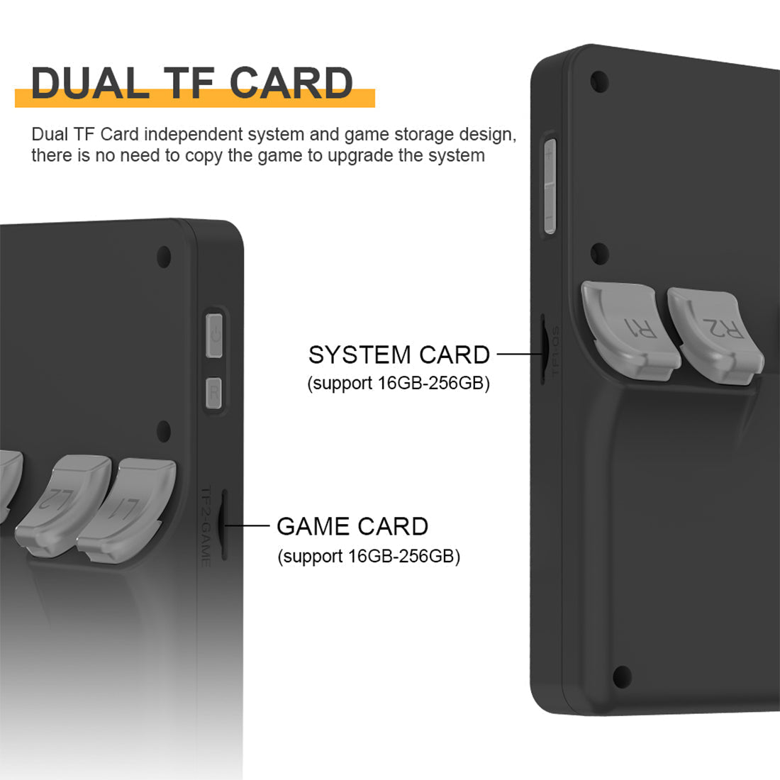 Handheld Game Console Powkiddy RGB20S with 3.5-Inch IPS full-fit, 640x480, 16GB+64GB or 16GB+128GB Options, 3500mAh Battery, ArkOS