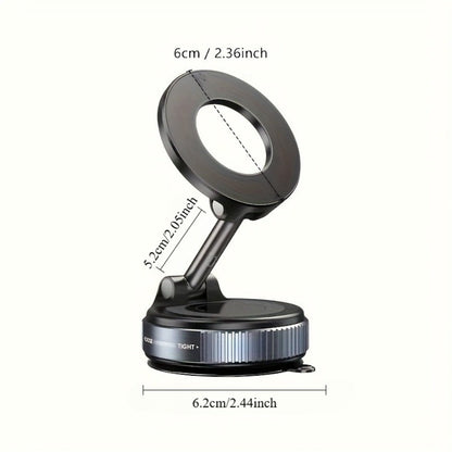360° Rotating Magnetic Phone Holder 4-Pack – Foldable & Extendable Universal Wall Mount for Car, Bathroom