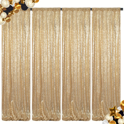 Sequin Backdrop Curtains 2FTx8FT Glitter Photography Background Panels for Party Wedding Birthday for an Everyday Personal Care Routine