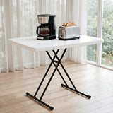 White folding table 2.5FT