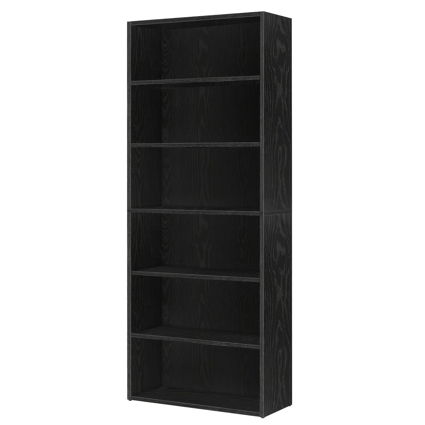 Bookshelf shown in the Black option