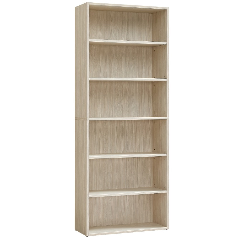 6-Tier Space-Saving Bookshelf with Open Shelves for Organized Everyday Storage in Entryway detail image - detail view 11