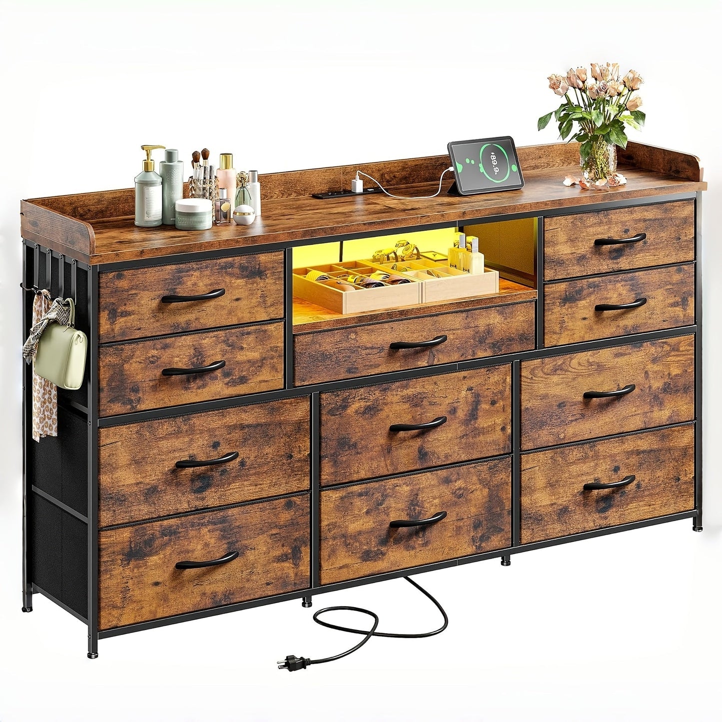 TV Stand shown in the Brown-1 option