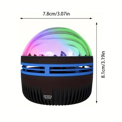 Aurora Borealis Star Projector with Remote, 7 Lighting Effects Galaxy LED Night Light for Bedroom