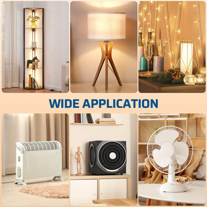 Wireless Remote Control Outlet Switch 100ft RF Range Programmable Expandable Plug-in Remote for Entryways, Bedrooms and Living Spaces