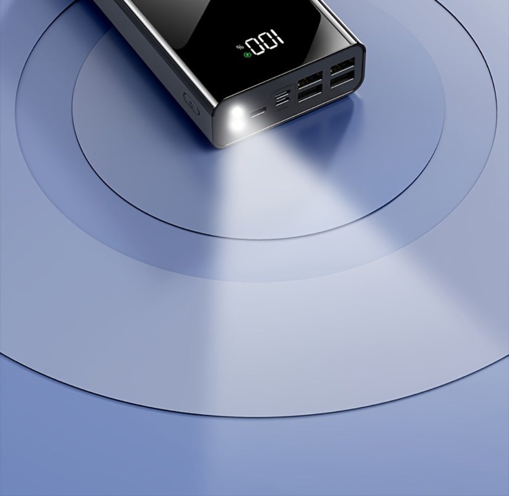 50000mAh High Power Bank Portable Charger LED Display USB-C Micro USB Fast Charging Multi-Port for an Everyday Personal Care Routine