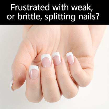 Nail Strengthening Oil Serum, 3-Day Manicure Treatment with Biotin, Vitamin A E C & Calcium for Brittle Nails