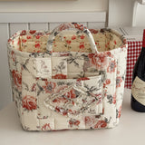 Large Flower Series [Storage Basket] (Red Peony)