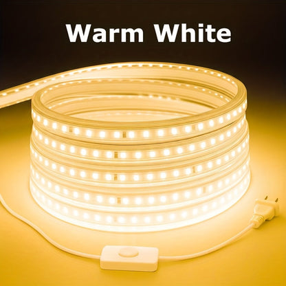 LED Strip Lights 110V AC for Home Cooking, Dining and Outdoor Meals, with the Listed Configuration