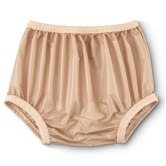 Adult Diaper Cover Reusable Incontinence Pants, Noiseless Nylon Pull-On Leak Protection Underwear for Day & Night