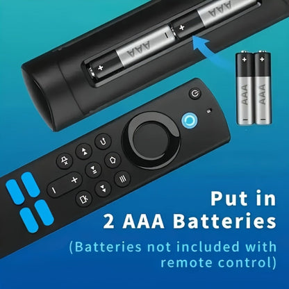 Alexa Voice Remote 6.0 for Fire TV Stick 4K, Backlit Buttons, Compact Design, Universal Smart Home Control
