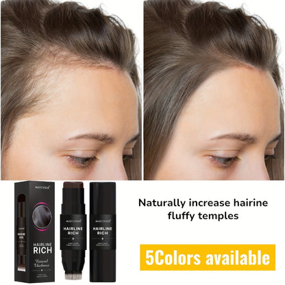 Root Touch-Up Hair Color Pen with Brush Applicator, Instant Gray & White Hair Coverage, Plant Squalane Nourishing Formula