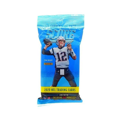 NFL Score Football Fat Pack 2020 – 40 Cards Per Pack with Justin Herbert Joe Burrow Jalen Hurts Jordan Love Rookie Card Chase | Official NFL