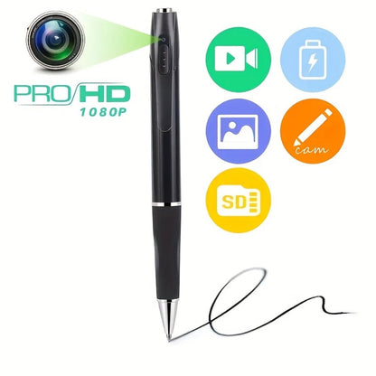 Security Camera Mini 1080P Body Recorder with Night Vision, and Optional 64GB Card with Model-Specific Power, Storage and Pack Options