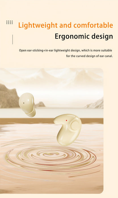 Wireless Earbuds Two-Pair Mini Sleep Set with Digital Display, Type-C Charging and Three Color Options
