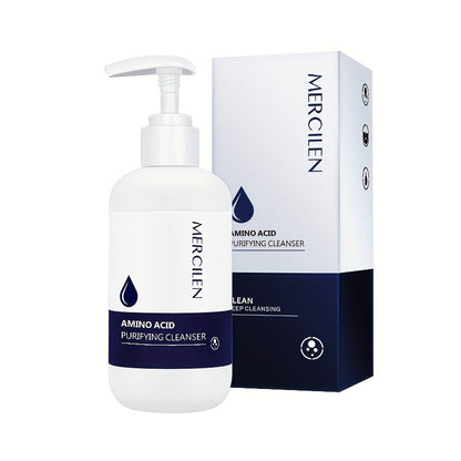 Gentle Purifying Amino Acid Face Wash, Foam Cleanser for All Skin Types, Deep Cleanse Without Stripping Moisture Barrier