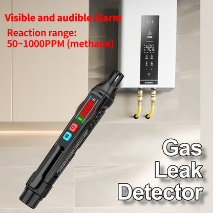 Combustible Gas Leak Detector – High Sensitivity Natural Gas & Methane Alarm with Audible & Visual Alert for Home & Industrial Safety