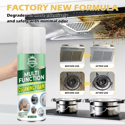 Multi-Purpose Foam Cleaner Spray, Cleaning Mousse for Kitchen Degreasing, Stove, Bathroom, Floor