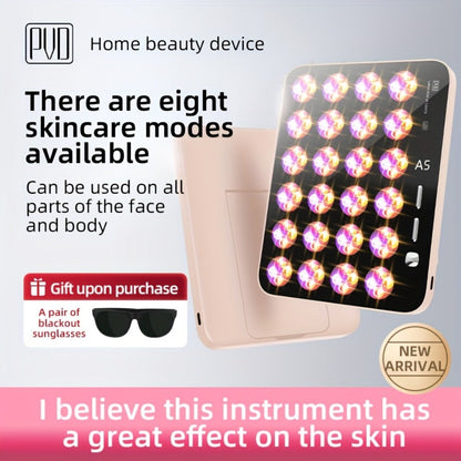 LED Light Therapy Device for Face & Body with Stand - Home Spa for Entryways, Bedrooms and Living Spaces