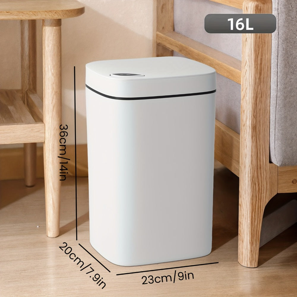 Motion Sensor Trash Can Touchless, Smart Hands-Free Trash Bin with Sealing Lid & Odor-Blocking Technology