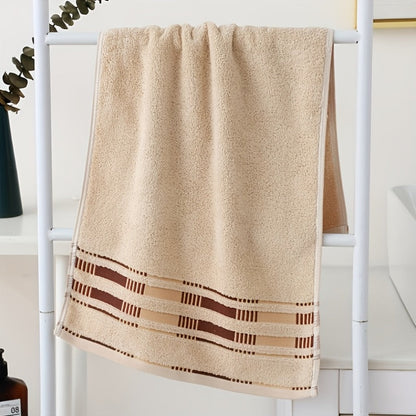 Towel Set 4-Pack Pure Cotton Face Towels in Camel, Beige Yellow or Mixed Colors for Home and Spa