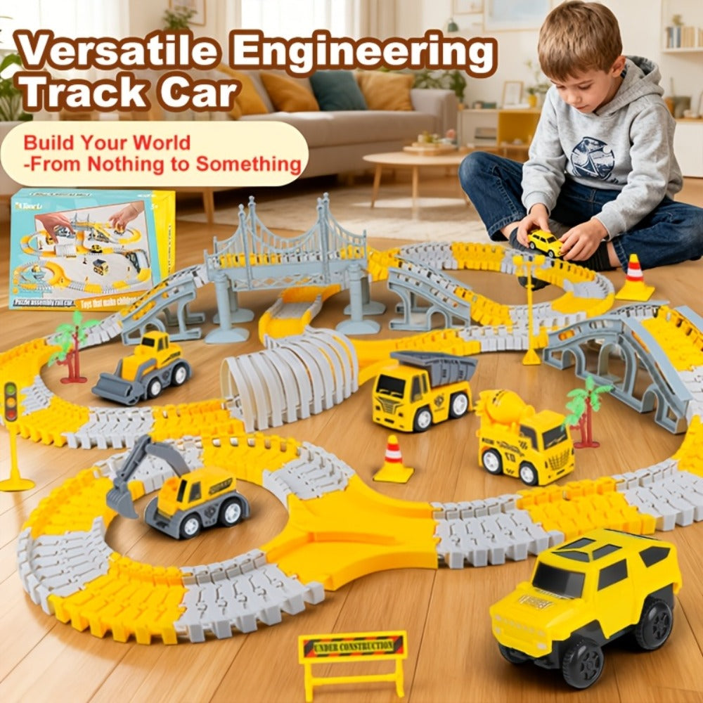 Roller Coaster Track Set 467pcs for Kids Ages 3 4 5 6 7 8 with the Listed Color, Size or Set Options for Everyday Use