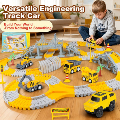 Roller Coaster Track Set 467pcs for Kids Ages 3 4 5 6 7 8 with the Listed Color, Size or Set Options for Everyday Use