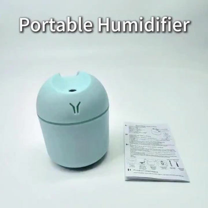 Mini Aromatherapy Humidifier Set of 3 Cool Mist Diffuser with Odor Eliminator No Filter for Entryways, Bedrooms and Living Spaces