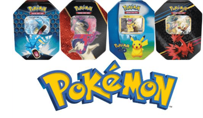Trading Card Game 200-Card Assortment from Multiple Sets with Random-Design Collector Tin with Item-Specific Card Count, Pack and Storage