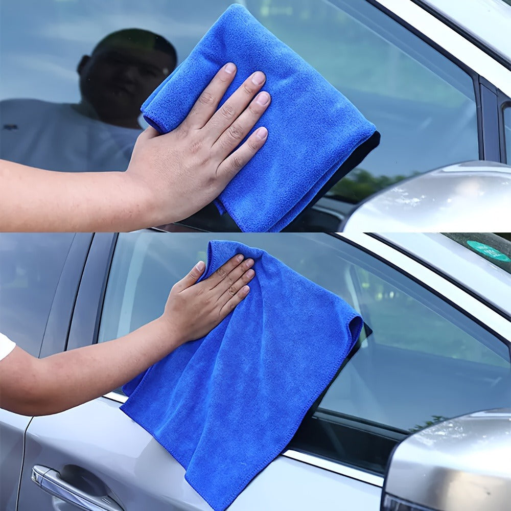 Microfiber Cleaning Cloths 50/60 Pack – Ultra-Soft Scratch-Free Towels for Car Detailing, Kitchen & Home, Quick-Dry Absorbent Lint-Free