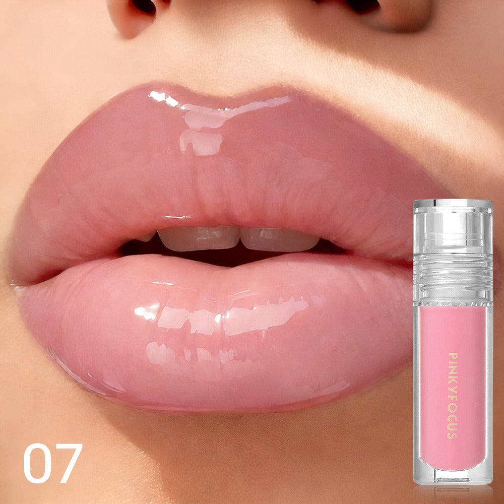 Plumping Lip Gloss Maximizer for Women, Mirror-Like High Shine Finish, Lip Injection Effect for Fuller Voluminous Lips