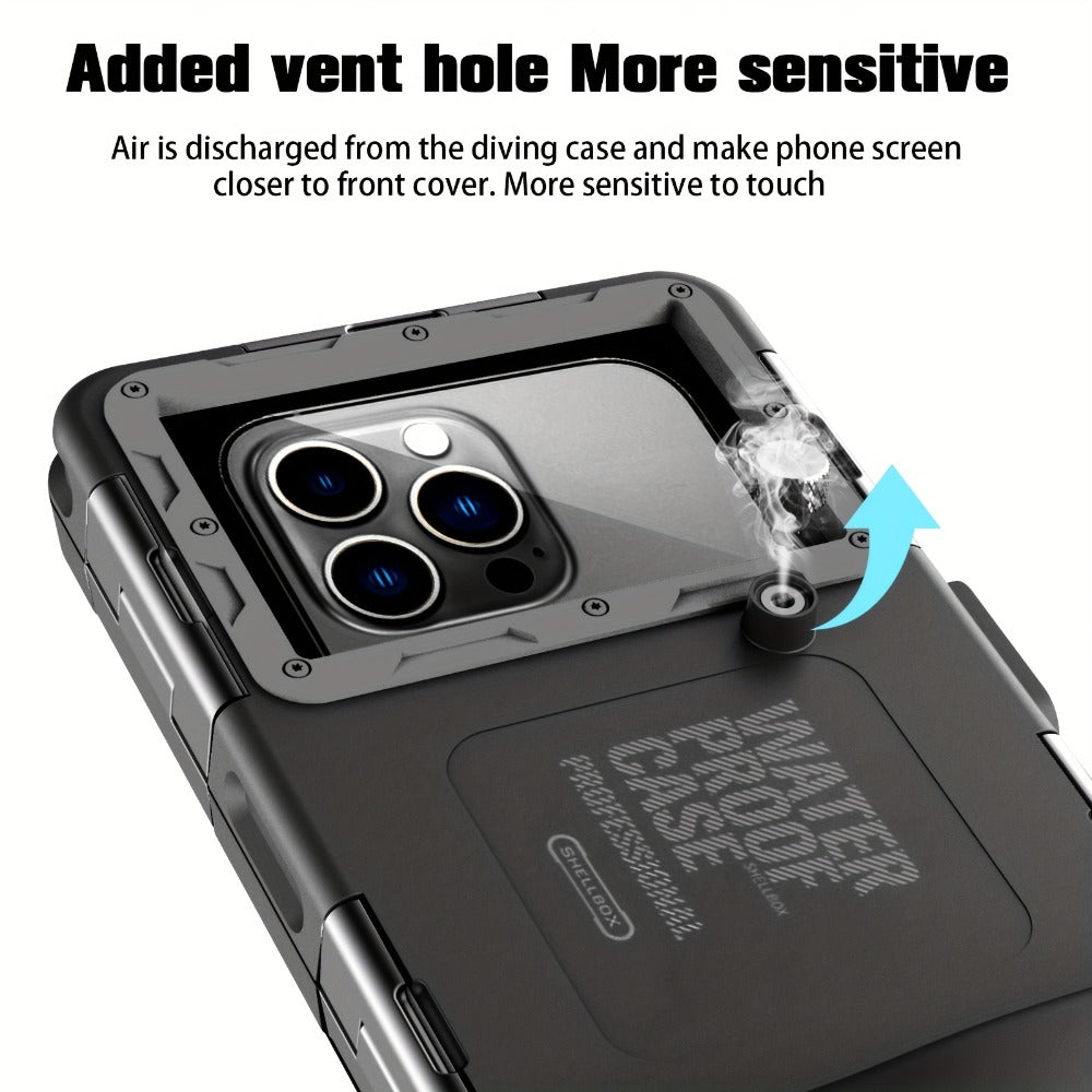 Scuba Diving Phone Case 33ft for iPhone 16 15 14 13 12 11 Pro Max XR XS Samsung S24 S23 S22