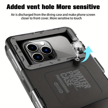 Scuba Diving Phone Case 33ft for iPhone 16 15 14 13 12 11 Pro Max XR XS Samsung S24 S23 S22