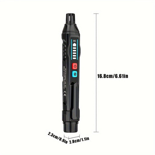Combustible Gas Leak Detector – High Sensitivity Natural Gas & Methane Alarm with Audible & Visual Alert for Home & Industrial Safety