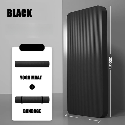 Extra Thick Yoga Mat 20mm – Extra Long 79 x 35 Inch Non-Slip Exercise Mat for Men, High-Density Cushioning for Pilates, Fitness