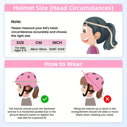 Kids Bike Helmet Adjustable XS Unisex Removable Liner Ventilation Matte with the Listed Color, Size or Set Options for Everyday Use