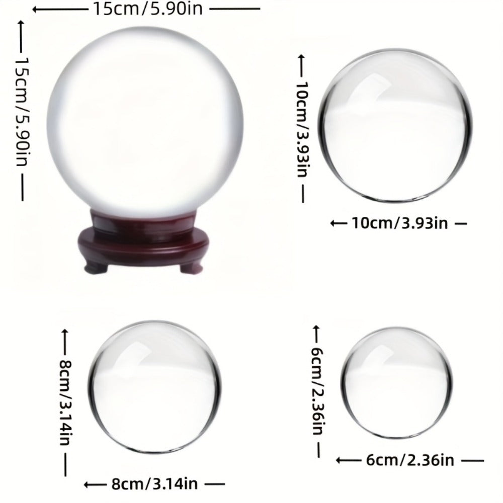 Crystal Ball for Photography Decoration Feng Shui Gift for Entryways, Bedrooms and Living Spaces