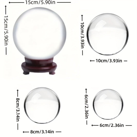 Crystal Ball for Photography Decoration Feng Shui Gift for Entryways, Bedrooms and Living Spaces