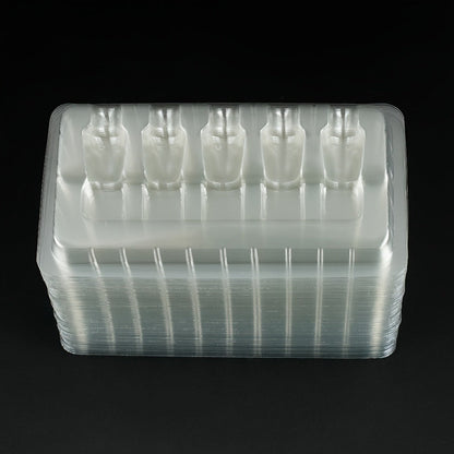 Disposable Tattoo Needle Holders 50Pcs Sterile Single-Use Grip Tubes for Professional for Temporary Body Art, Festivals and Costumes