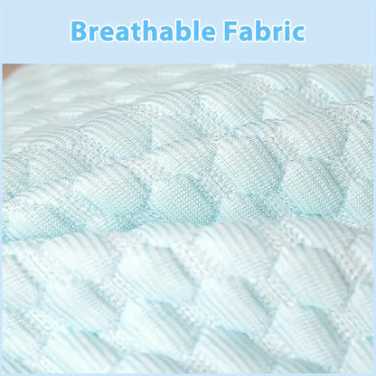 Cooling Bed Pillows 2-Pack – Neck Support for Side, Back & Stomach Sleepers | Machine Washable | Soft Polyester Fill | Perfect for Bed