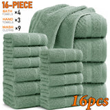 16-piece Set-green