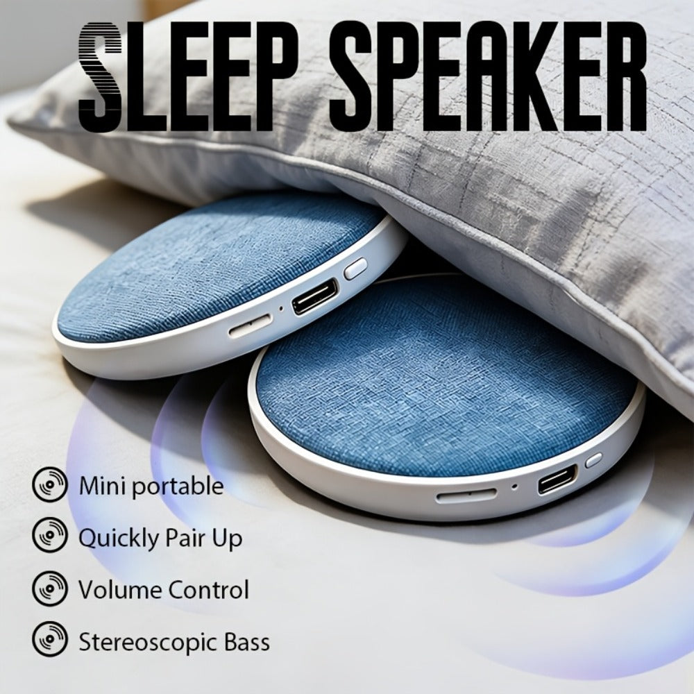 Bone Conduction Pillow Speaker Sleep Headphones Ultra-Thin 11mm Wireless Bluetooth White Noise for an Everyday Personal Care Routine