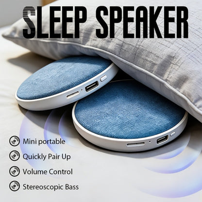 Bone Conduction Pillow Speaker Sleep Headphones Ultra-Thin 11mm Wireless Bluetooth White Noise for an Everyday Personal Care Routine